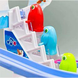 Penguin Race Track Penguin Toy Slide Track