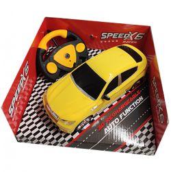 SpeedX6 Racer Remote control car 3D rechargeble auto function car (Yellow)