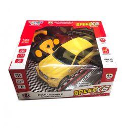 SpeedX6 Racer Remote control car 3D rechargeble auto function car (Yellow)