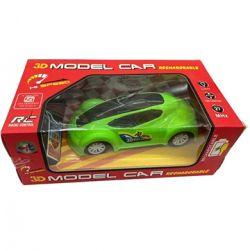 3D Remote Model Car Rechargeable Car (Green)