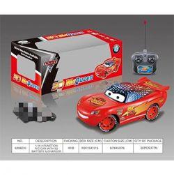 3D McQueen High Speed Remote Control Car (Red)