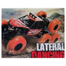 OFF - ROAD ROCK Remote Control 8 Wheeler Truck Car(Orange)