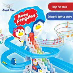 Happy Penguin Track Set With Lights & Music