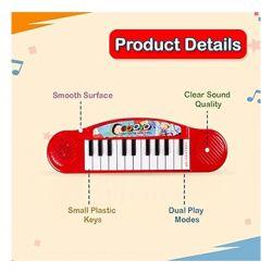 Piano Portable Keyboard Musical (Orange)