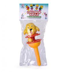 Ratnas Lolly Pop Dog Rattle (Yellow)