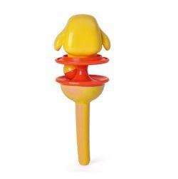 Ratnas Lolly Pop Dog Rattle (Yellow)