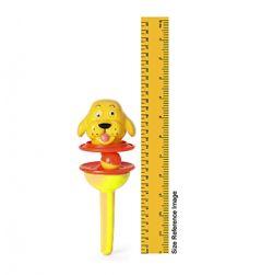 Ratnas Lolly Pop Dog Rattle (Yellow)