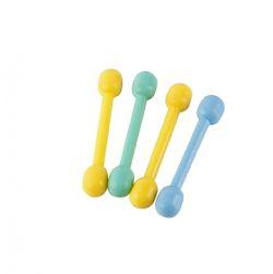 Little doll rattle Pack of 6 ( Multicolor)