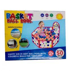 Basket ball pool for kids 50 balls