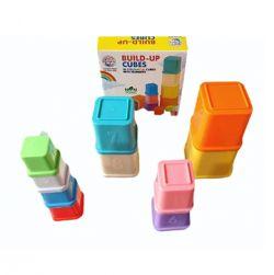 Build Up Cubes (Multicolor)