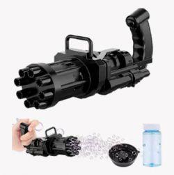 8-Hole Battery Operated Electric Gun Black