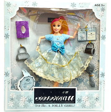 Manku White Barbie Doll