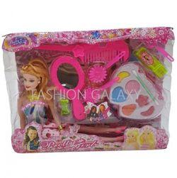 Pretty Girl Doll With Beauty Kit