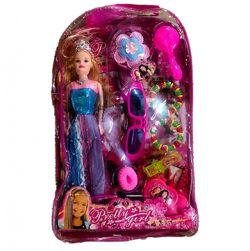 Pretty Girl Doll Set(Blue)