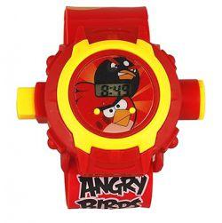 Angry birds automatic projector watch (Red)