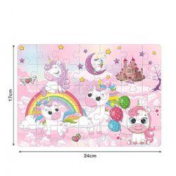 4 In 1 Unicorn Kingdom Jigsaw Puzzle