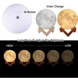 Moon Planet Night Light Air Humidifier for Living Room