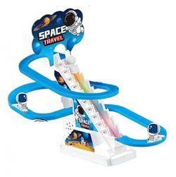 Space Travel Climbing Toys,Electric Space Chasing Race Track Game Set