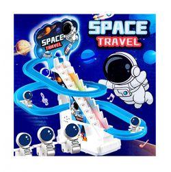 Space Travel Climbing Toys,Electric Space Chasing Race Track Game Set