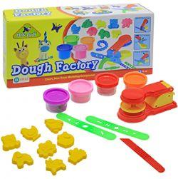 Fun-Doh Dough Factory | Non-Toxic Art & Craft Modeling Clay Compound Kit for Kids