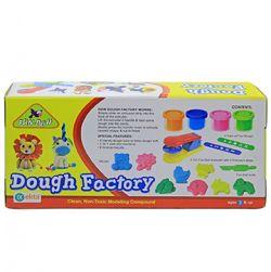 Fun-Doh Dough Factory | Non-Toxic Art & Craft Modeling Clay Compound Kit for Kids