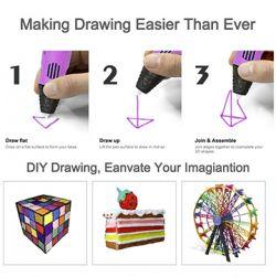 3D Printing Drawing Pen Filament for Creative Modelling and Education