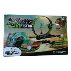 Toys DIY Electric Dinosaur Track Set