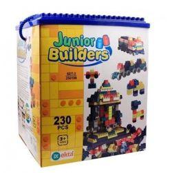 Ekta Junior Builders Building Blocks 230 Pieces Set-3 (Multicolor)