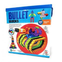 Bullet Blocks Mega Set, Learning and Creativity Game Puzzle for Kids (400 Pieces)