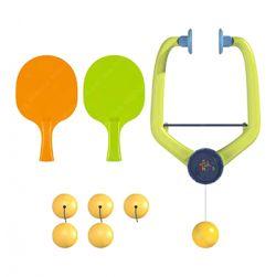 Hanging Table Tennis Trainer 6 Ping Pong Ball & 1 Pair Paddle Self Training Gaming Set