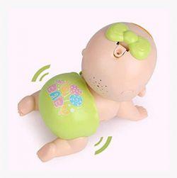 Electric Reborn Crawling Baby Doll Toy