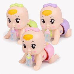 Electric Reborn Crawling Baby Doll Toy