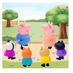 Pig Family & Friends – Peppa, George, Mummy, Daddy - Toy Set Action Figure - 14 pcs set