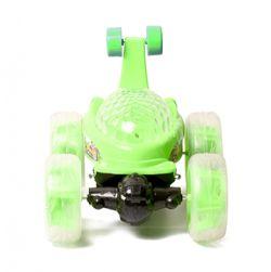 Sea Hunt Acrobatic 360 Degree Twisting Stunt RC Car Toys for Kids (Green)