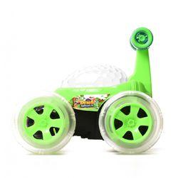 Sea Hunt Acrobatic 360 Degree Twisting Stunt RC Car Toys for Kids (Green)