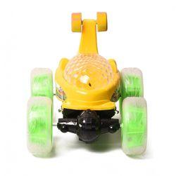 Dino Remote Control Stunt Car (Yellow)