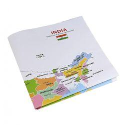 India Map Puzzle 100 Pieces Educational Game Learn with Fun