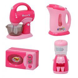 4Pcs Battery Operated Pretend Play kitchen Appliance