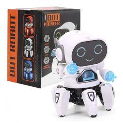 Octopus Style Dancing Bot Robo (white)