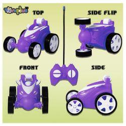 ToysNus 1:24 scale 360 degree Radio Control Stunt car (Purple)