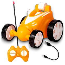 ToysNus 1:24 scale 360 degree Radio Control Stunt car (Yellow)