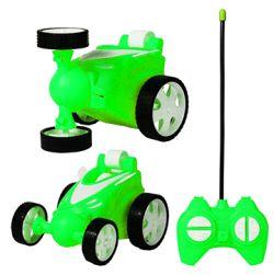 ToysNus 1:24 scale 360 degree Radio Control Stunt car (Green)