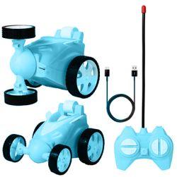 ToysNus 1:24 scale 360 degree Radio Control Stunt car (Blue)