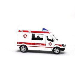 Ambulance Toy Car for Kids -Pull Back Metal Friction for Kids,Boys,Girls (Multicolor)