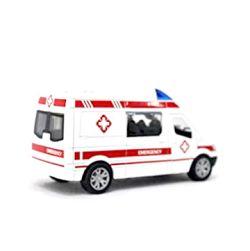 Ambulance Toy Car for Kids -Pull Back Metal Friction for Kids,Boys,Girls (Multicolor)