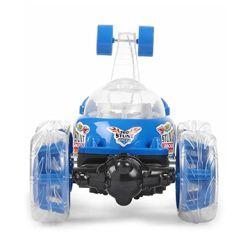 Remote Control Stunt Car (Light & Sound) (Blue)