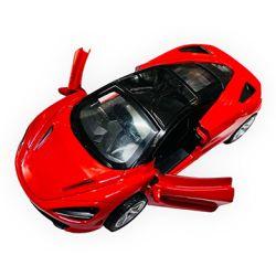 Die-Cast Metal Racing Car Toy, Diecast Vehicl for Kids, Open Door & Pull Back) (Red, Pack of: 1)