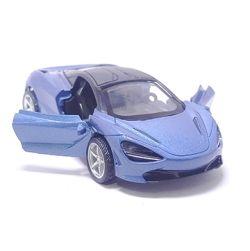 Die-Cast Metal Racing Car Toy, Diecast Vehicl for Kids, Open Door & Pull Back) (Blue, Pack of: 1)