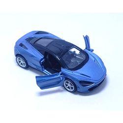 Die-Cast Metal Racing Car Toy, Diecast Vehicl for Kids, Open Door & Pull Back) (Blue, Pack of: 1)