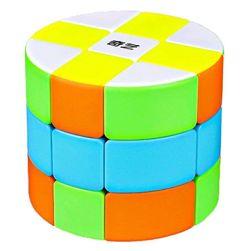 Cylinder Barrel High Speed stickerless Magic Cube 3x3x3